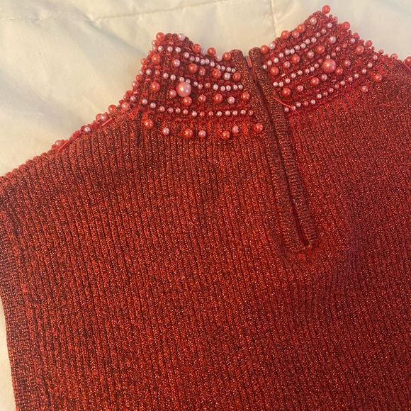Beaded sleeveless top - Picture 4 of 5